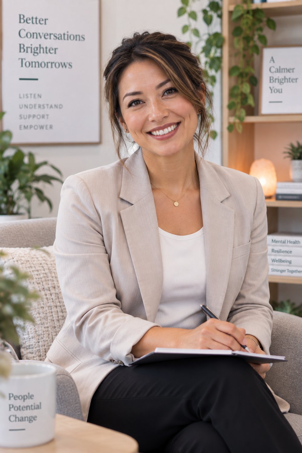 Psychologist using ClearCPD